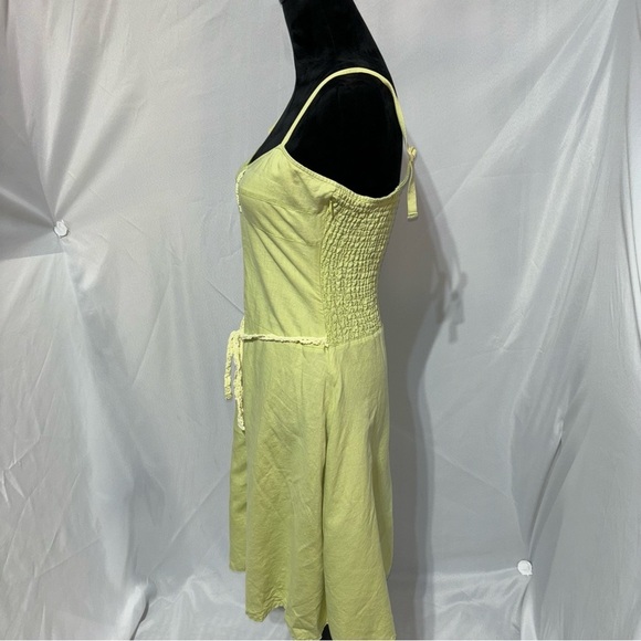 BOGO Free People Smocked Spaghetti Strap Dress Size 10 - Picture 5 of 10